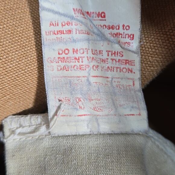 Vintage 80s 90s Carhartt Work Pants Stained Size 44 (tag) 42 x 30 (measurements) - Picture 7 of 7